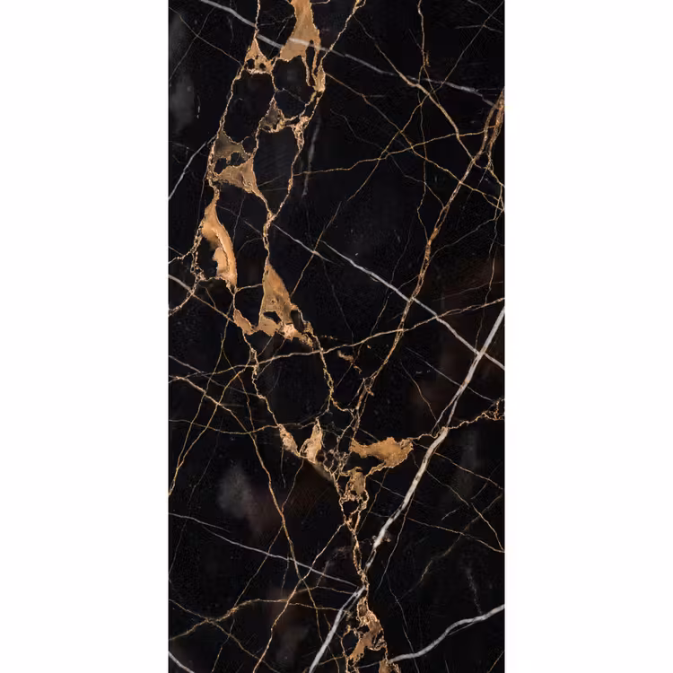 Marmer - Goud - Abstract - Zwart Behang Vlies klein -3d_website