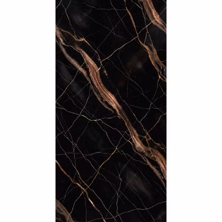 Marmer - Goud - Patroon - Luxe - Zwart Behang Vlies klein -3d_website