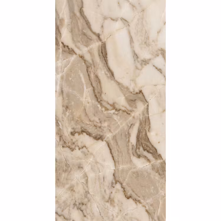 Marmer - Aderen - Textuur - Beige - Modern Behang Vlies klein -3d_website