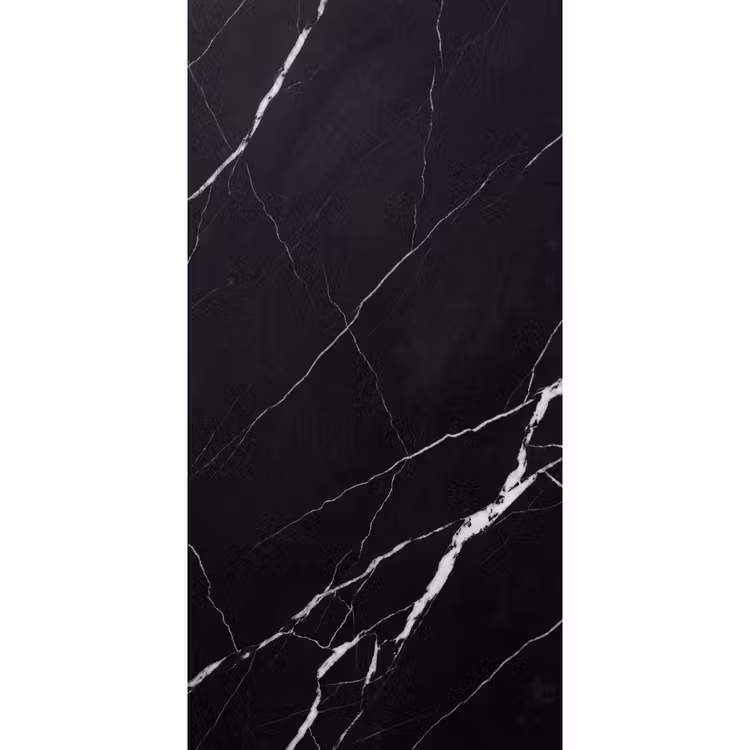 Marmer - Patroon - Abstract - Modern - Zwart Behang Vlies klein -3d_website