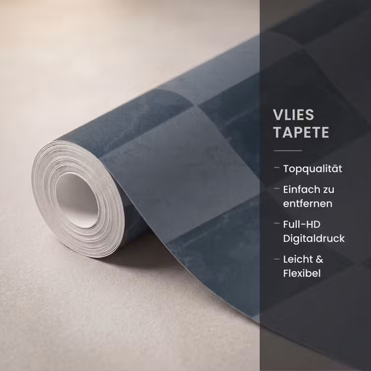 Marmer - Patroon - Antraciet Behang Vlies klein 1076 -USP_closeupDE