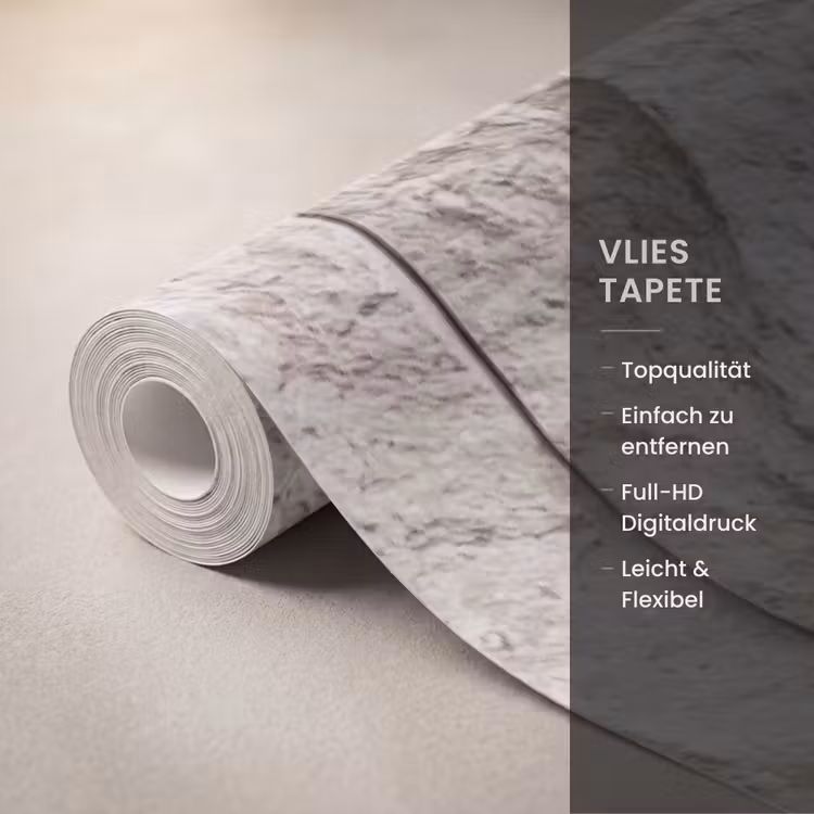 Muur - Steen - Ruw - Beige - Textuur Behang Vlies klein -USP_closeupDE