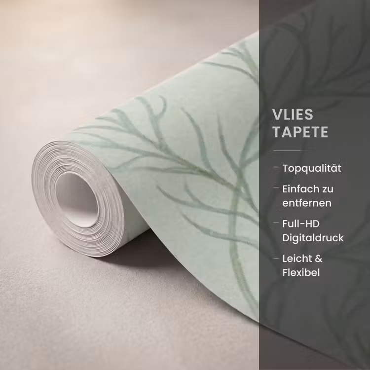Zeeleven - Kwal - Onderwater - Illustratie - Beige Behang Vlies klein -USP_closeupDE