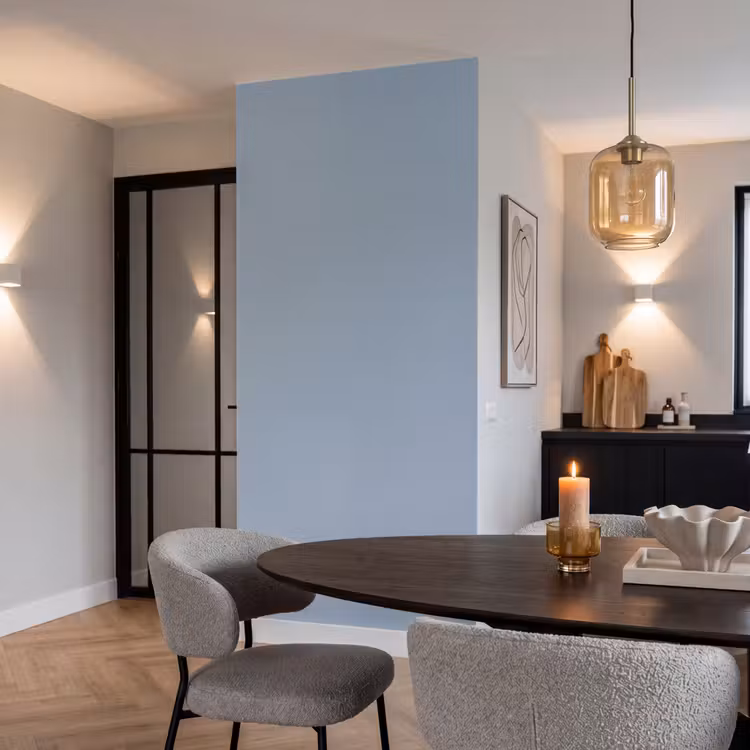 Mellow - Breeze - Blauw Behang Vlies klein 1076 -sfeer3