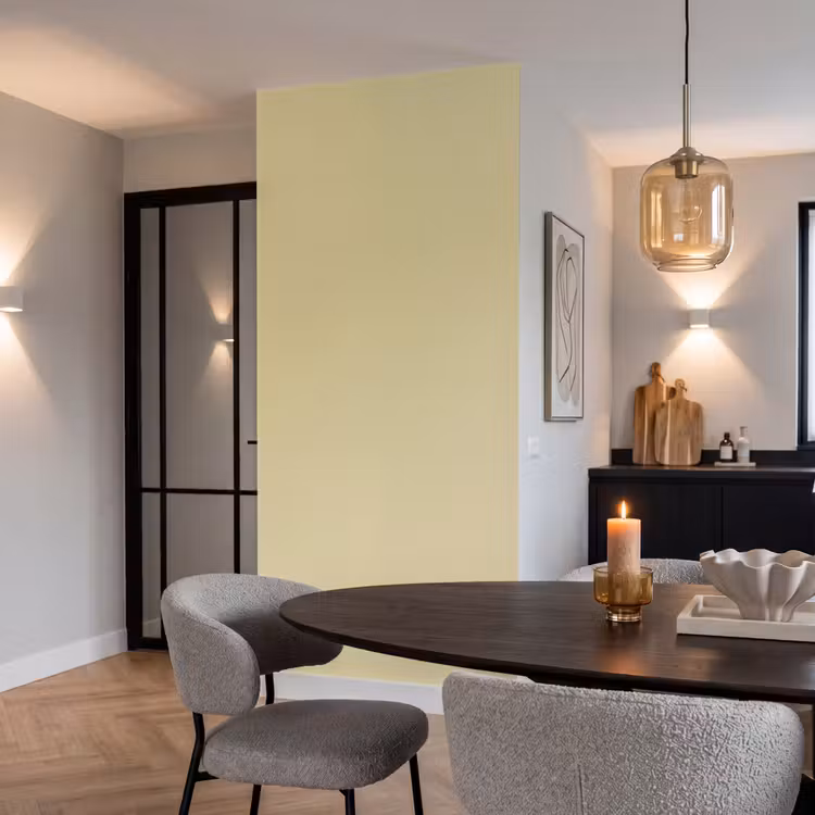 Mellow - Touch - Geel Behang Vlies klein 1076 -sfeer3