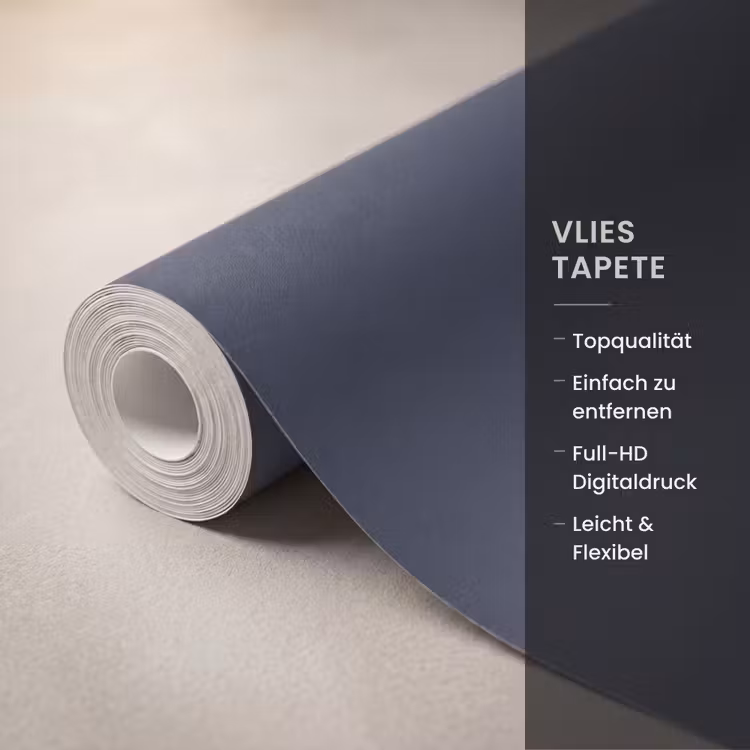 Midnight - Swing - Blauw Behang Vlies klein 1076 -USP_closeupDE