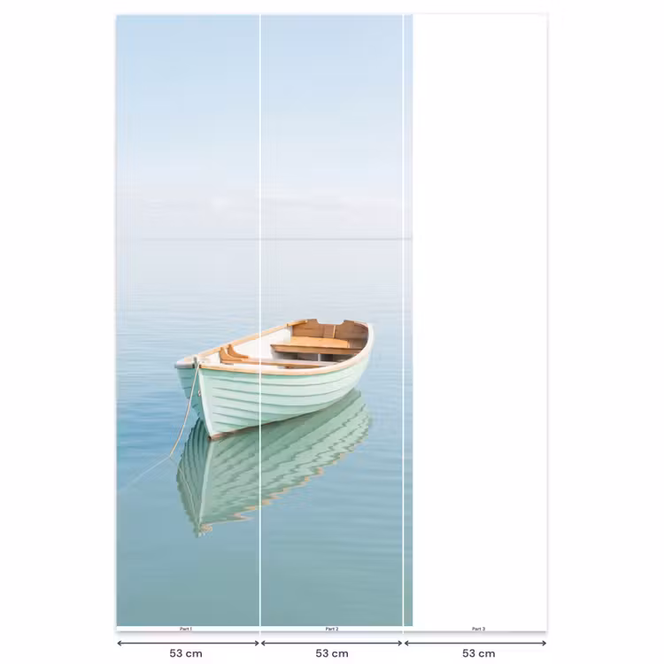 Minimalistisch - Boot - Zee Behang Vlies klein -USP_banen