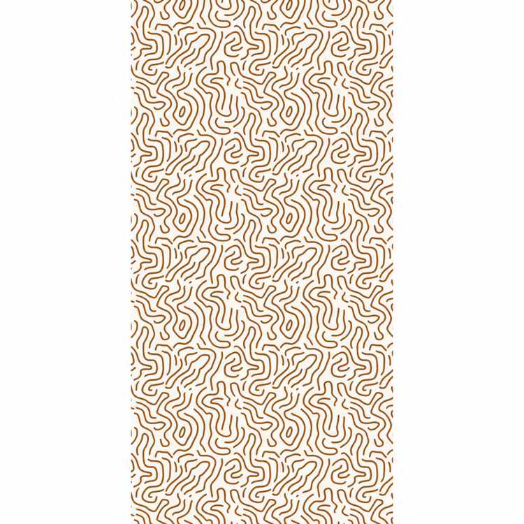 Minimalistisch - Patroon - Terracotta Behang Vlies klein 1076 -3d_website
