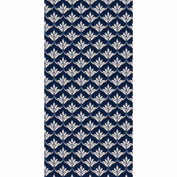 Modern - Ontwerp - Blauw Behang Vlies klein 1076 -3d_website