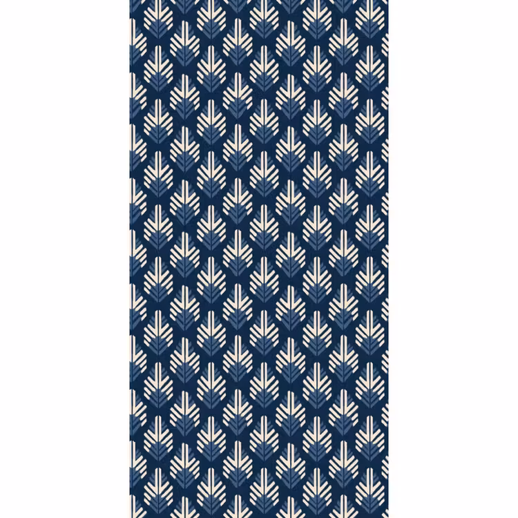 Modern - Patroon - Blauw Behang Vlies klein 1076 -3d_website