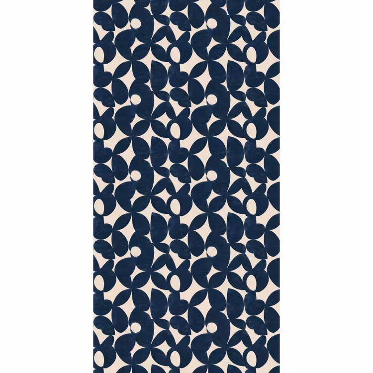 Modern - Geometrisch - Blauw Behang Vlies klein 1076 -3d_website