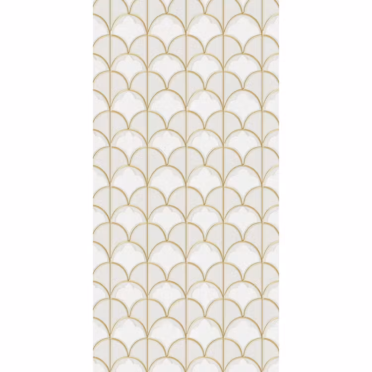 Mozaïek - Bogen - Goud Behang Vlies klein 1076 -3d_website
