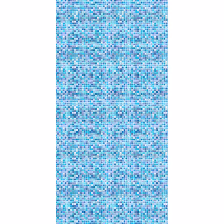 Mozaïek - Patroon - Turquoise Behang Vlies klein 1076 -3d_website