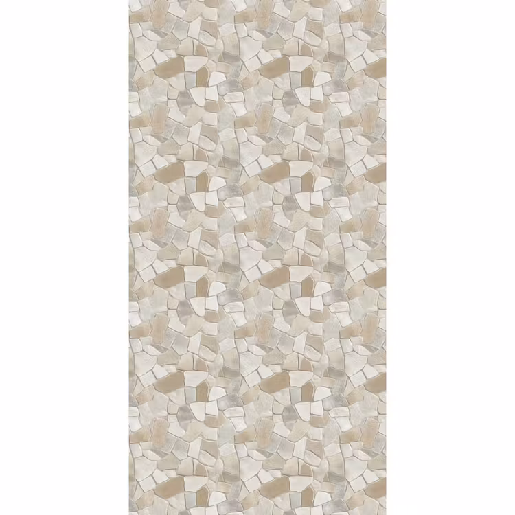 Mozaïek - Stenen - Beige Behang Vlies klein 1076 -3d_website
