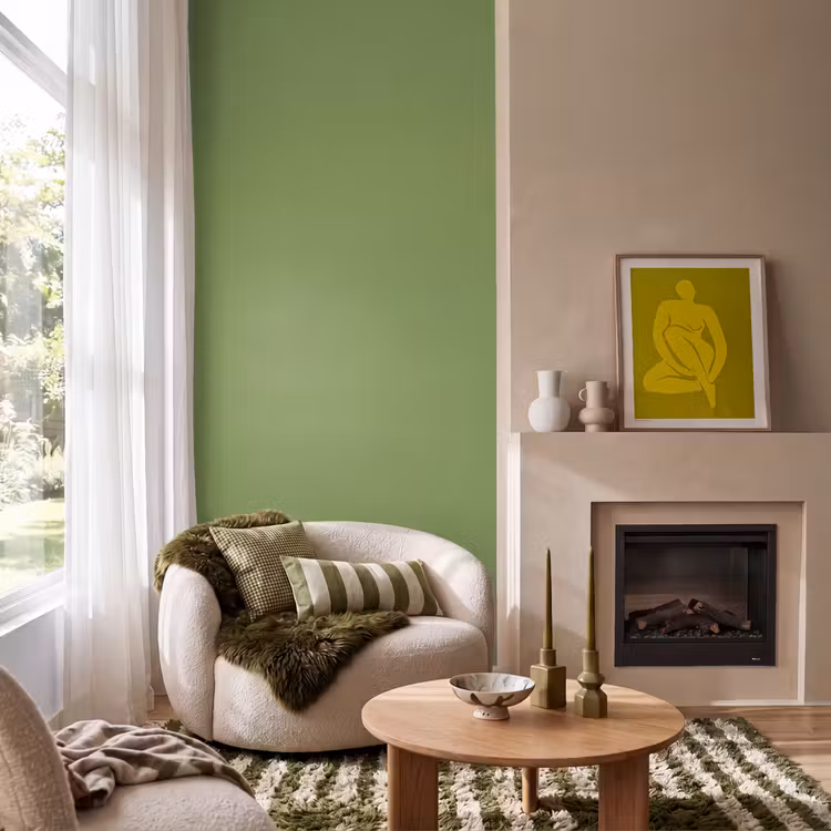 Tapete - Moss – Green – Grün - Moss - Green - Groen Behang Vlies klein 1076