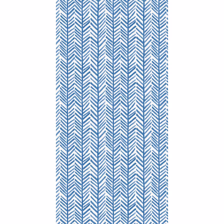 Patroon - Streep - Blauw Behang Vlies klein 1076 -3d_website