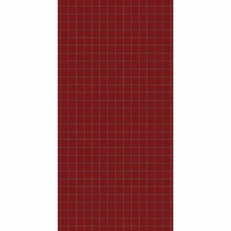 Patroon - Tegels - Burgundy Behang Vlies klein 1076 -3d_website