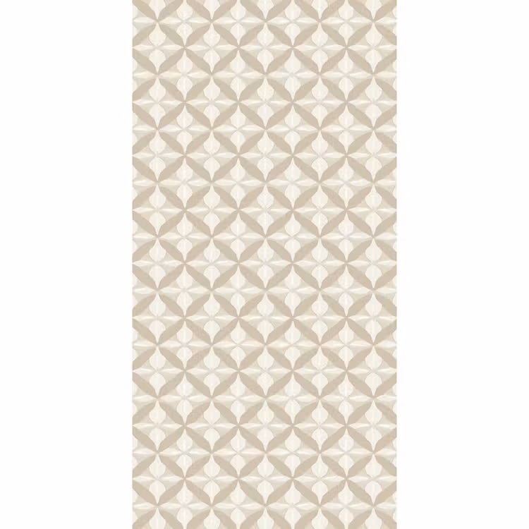 Patroon - Klassiek - Beige Behang Vlies klein 1076 -3d_website