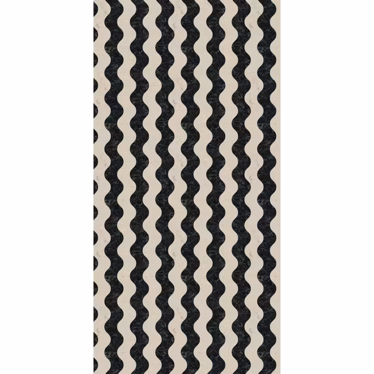 Patroon - Marmer - Groen - Cremé Behang Vlies klein 1076 -3d_website