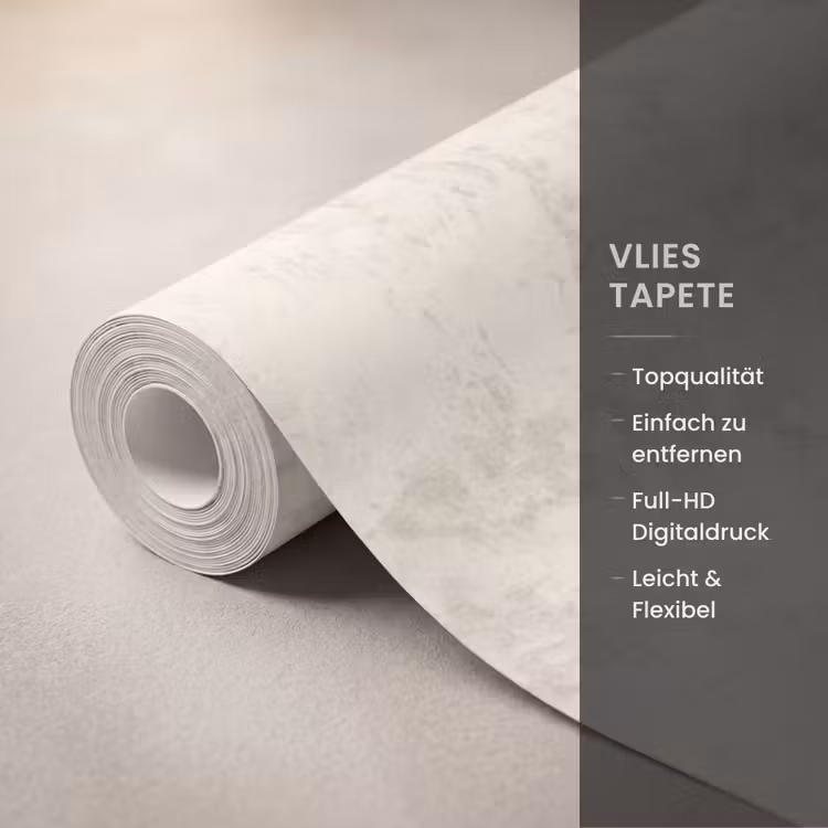 Patroon - Organisch - Beige Behang Vlies klein 1076 -USP_closeupDE