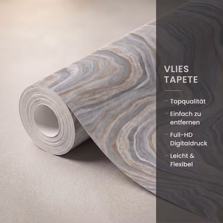 Patroon - Textuur - Grijs Behang Vlies klein 1076 -USP_closeupDE
