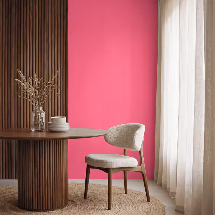 Neon - Flamingo - Roze Behang Vlies klein 1076 -sfeer1