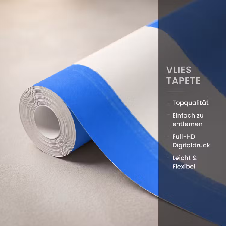 Fruit - Citroen - Zomer - Geel - Blauw Behang Vlies klein -USP_closeupDE