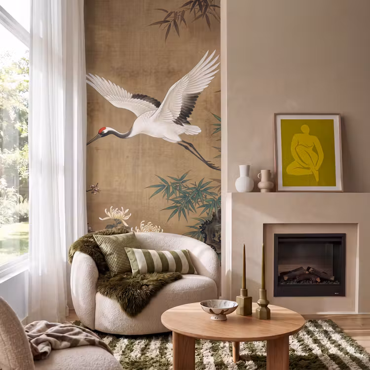 Oosters - Elegant - Kleurrijk Behang Vlies klein -sfeer2