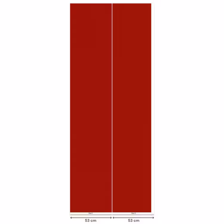 Oxblood - Maroon - Rood Behang Vlies klein 1076 -USP_banen