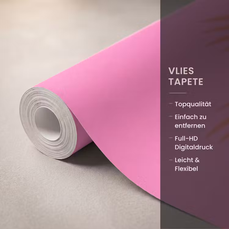 Palmbomen - Modern - Roze Behang Vlies klein -USP_closeupDE