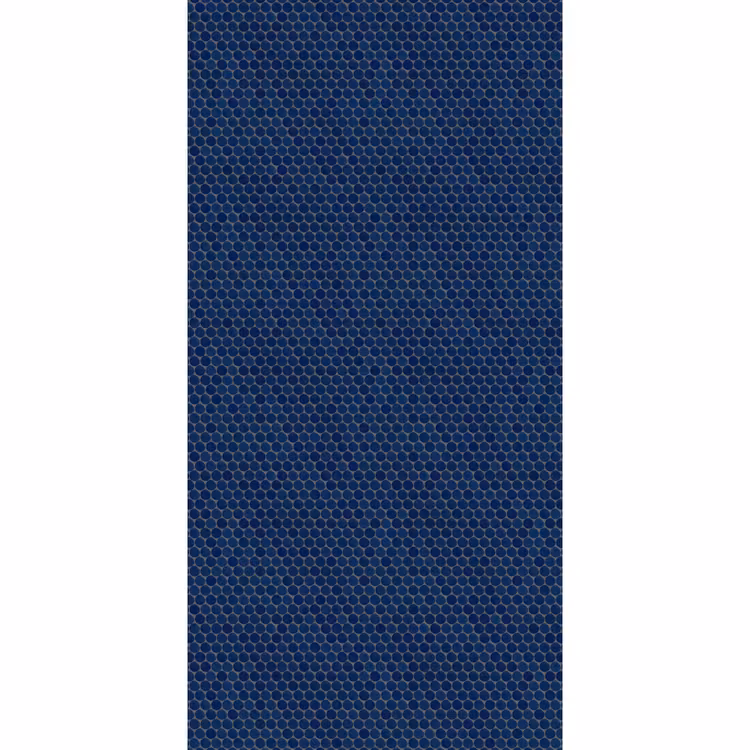 Penny - Mozaïek - Donkerblauw Behang Vlies klein 1076 -3d_website