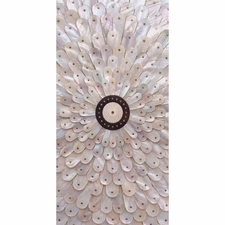 Parelmoer - Patroon - Decoratie - Ambacht - Wit Behang Vlies klein -3d_website