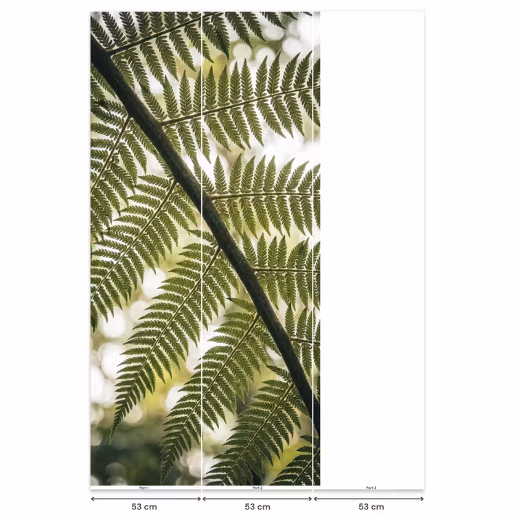 Plant - Blad - Natuur - Groen - Detail Behang Vlies klein -USP_banen