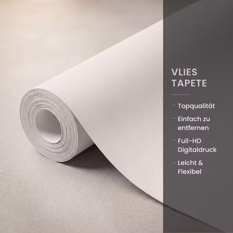 Plant - Tak - Abstract - Modern - Wit Behang Vlies klein -USP_closeupDE