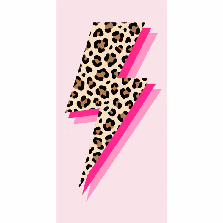 Stippen - Roze - Bliksem Behang Vlies klein -3d_website