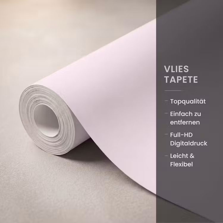 Stippen - Roze - Bliksem Behang Vlies klein -USP_closeupDE