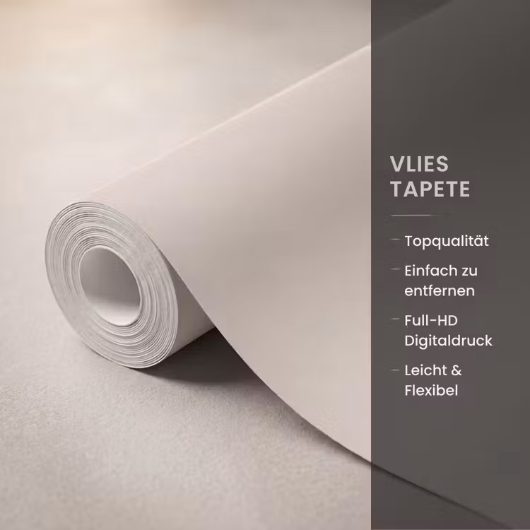 Paardenbloem - Minimalistisch - Wit Behang Vlies klein -USP_closeupDE