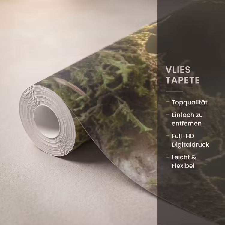 Quetzal - Jungle - Natuur - Groen Behang Vlies klein -USP_closeupDE