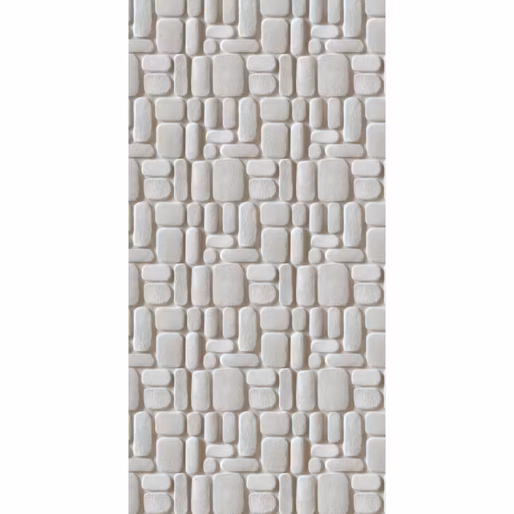 Reliëf - Structuur - Wit Behang Vlies klein 1076 -3d_website