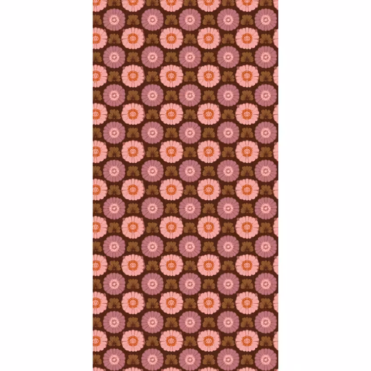 Retro - Madelief - Roze Behang Vlies klein 1076 -3d_website