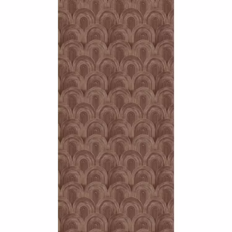 Ritmisch - Effect - Bruin Behang Vlies klein 1076 -3d_website