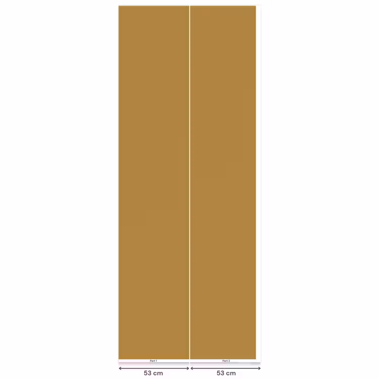 Rhythmic - Ochre - Geel Behang Vlies klein 1076 -USP_banen