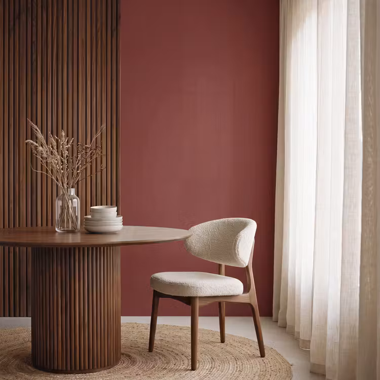 Rustic - Terracotta - Rood Behang Vlies klein 1076 -sfeer1