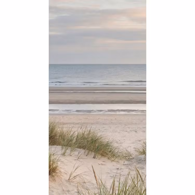 Zandstrand - Bewolkt - Duinen Behang Vlies klein -3d_website