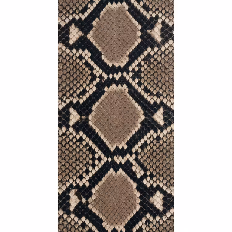 Slangenprint - Python - Bruin Behang Vlies klein -3d_website