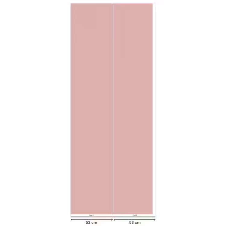 Soft - Blush - Roze Behang Vlies klein 1076 -USP_banen