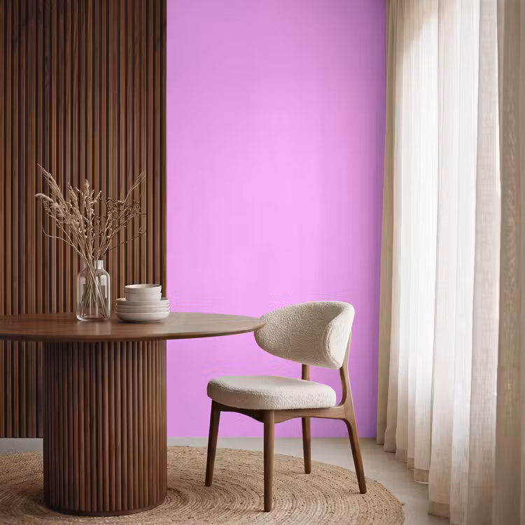 Soft - Lavender - Roze Behang Vlies klein 1076 -sfeer1
