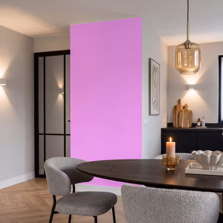 Soft - Lavender - Roze Behang Vlies klein 1076 -sfeer3
