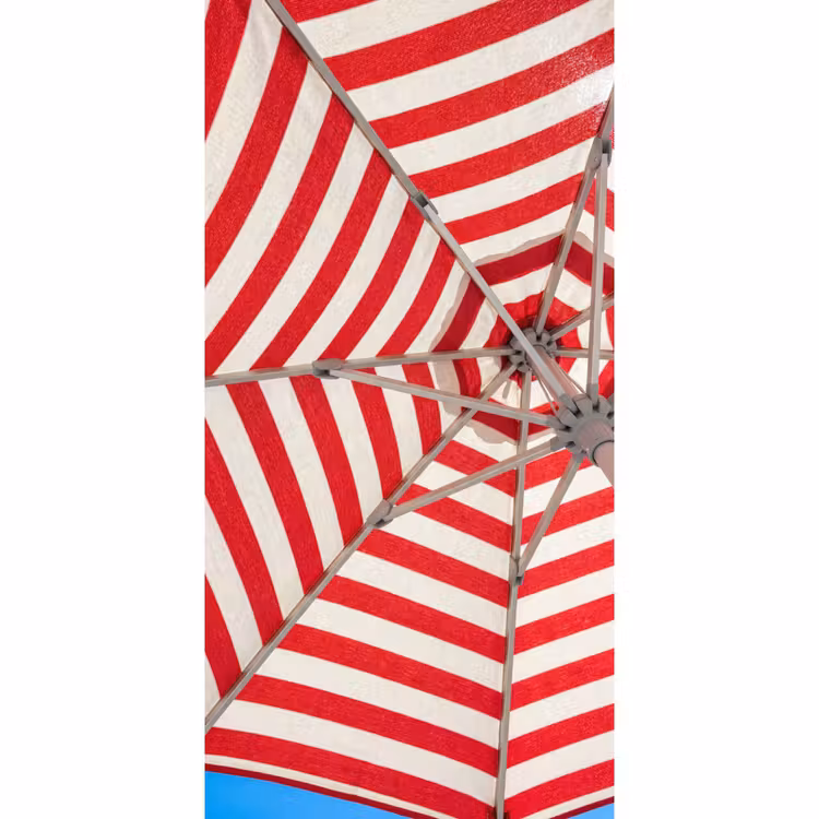 Parasol - Strepen - Zomer - Rood - Blauw Behang Vlies klein -3d_website