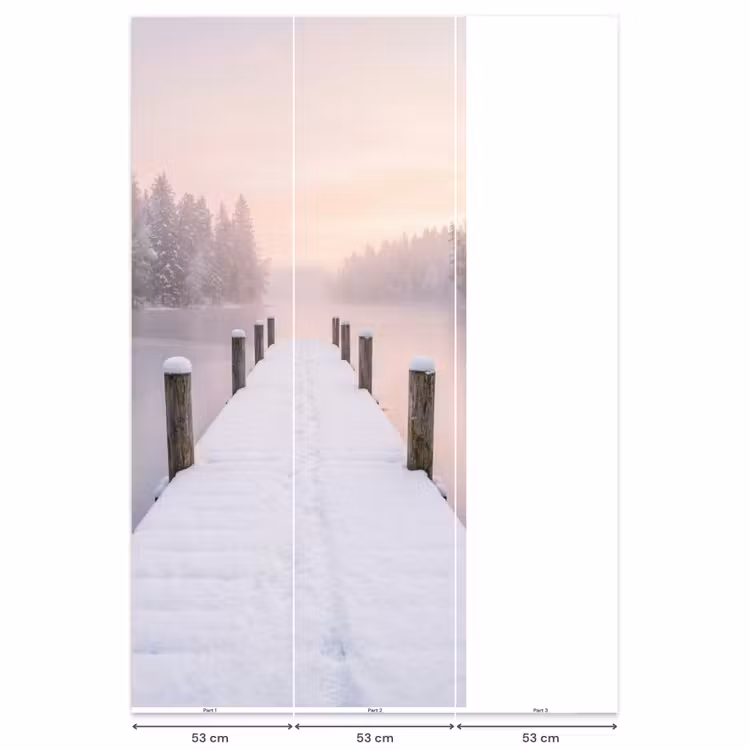 Steiger - Meer - Mist - Winter - Serene Behang Vlies klein -USP_banen